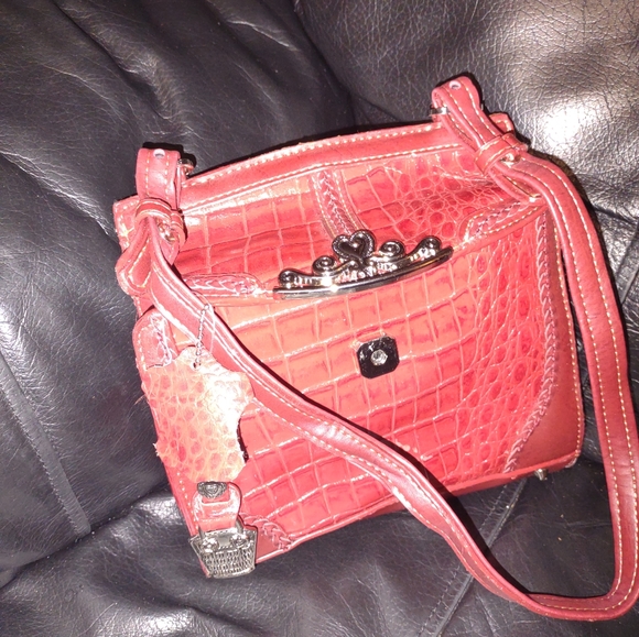 Luxury Lizard Skin hand purse - Picture 8 of 11